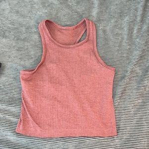 Lululemon Ebb to Street Cropped Racerback Tank Top
